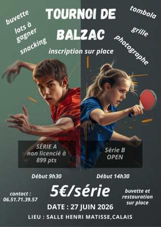 Tournoi BALZAC